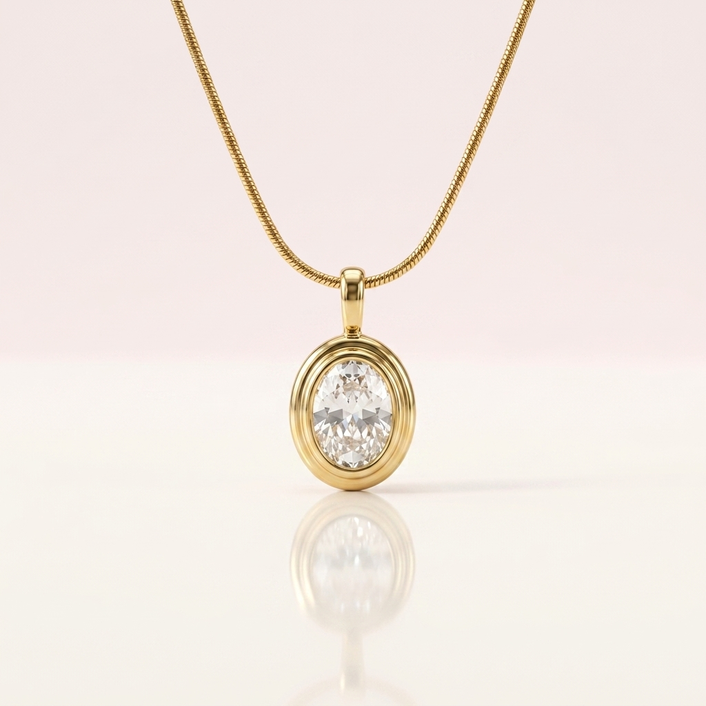 Eternal Solitaire Necklace